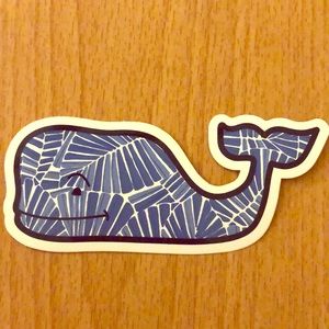 Vineyard Vines Blue Whale Sticker - Bundle Sale